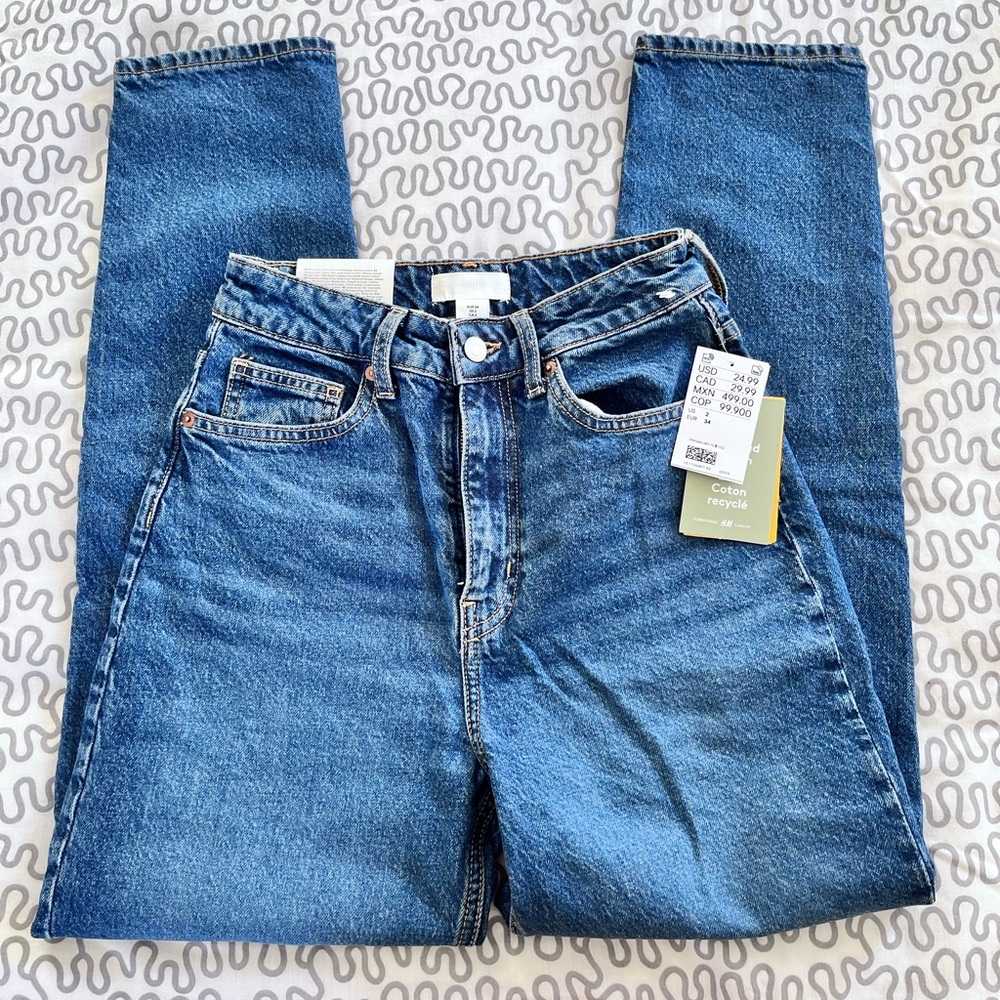 H&M mom jeans 👖💙